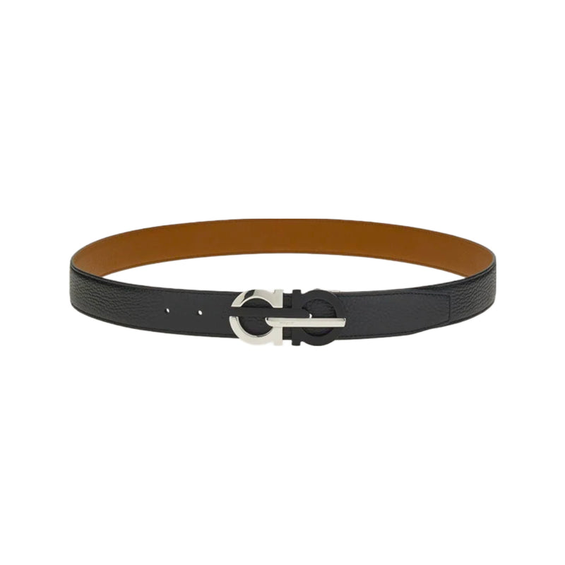 Salvatore Ferragamo Reversible Gancini Leather Belt