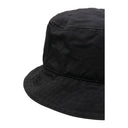 MOSCHINO LOGO PRINT BUCKET HAT BLAK
