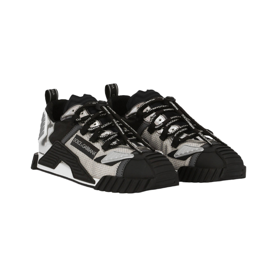 DOLCE & GABBANA NS1 SNEAKER BLACK/SILVER