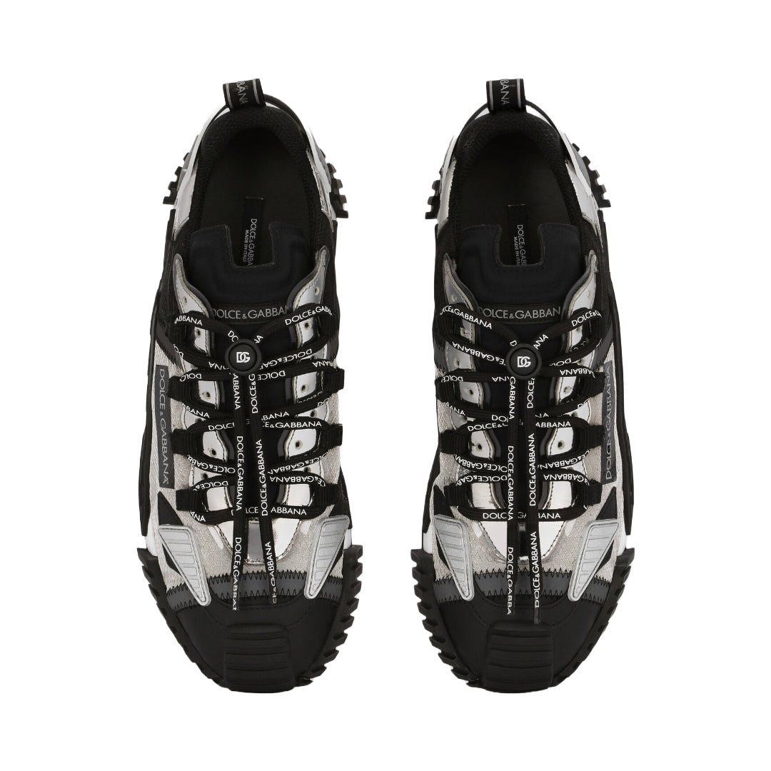 DOLCE & GABBANA NS1 SNEAKER BLACK/SILVER