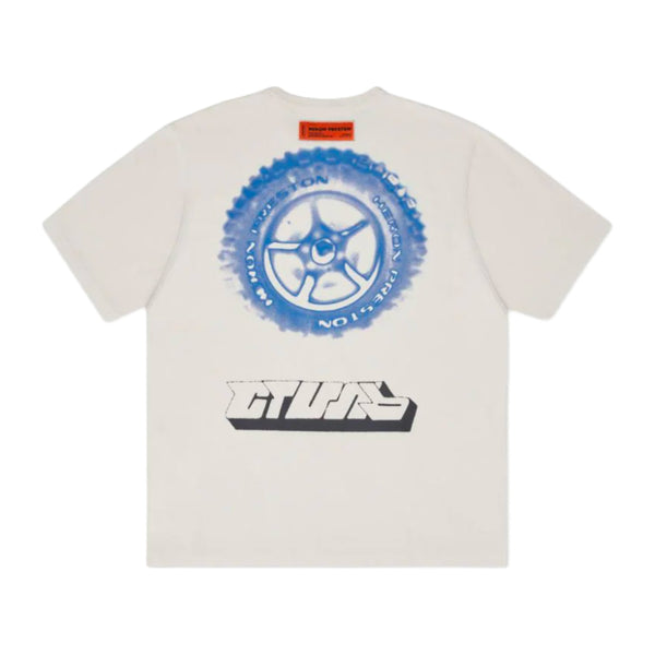 HERON PRESTON HP OFFROAD SS TEE WHITE/ LIGHT BLUE