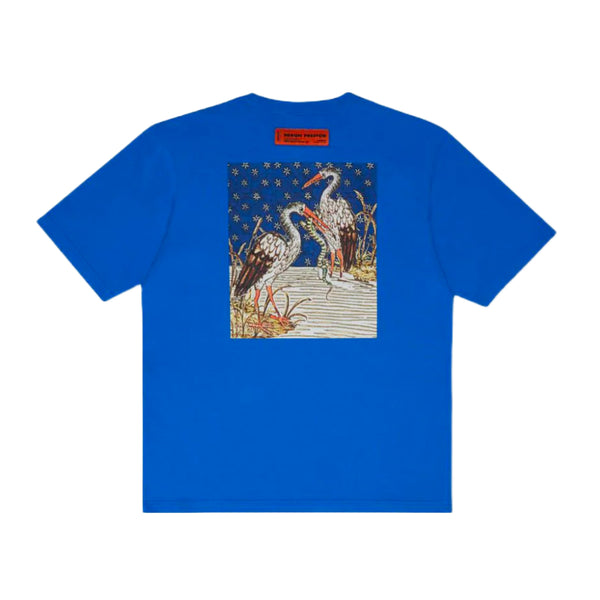 HERON PRESTON MEDIEVAL HERON SS TEE BLUE/WHITE