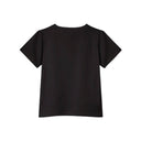 VERSACE KALEIDOSCOPIC BAROCCO KIDS T-SHIRT BLACK/MULTICOLOR