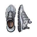 VERSACE TRIGRECA SNEAKERS SILVER