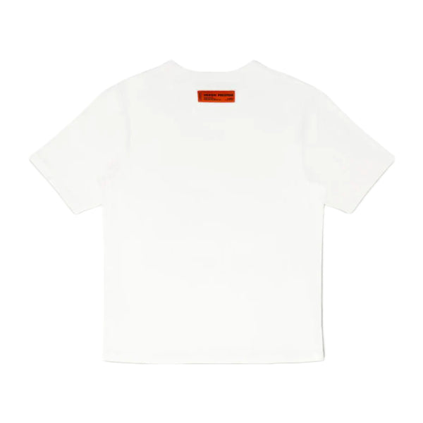 HERON PRESTON CENSORED HERON SS TEE WHITE LIGHT BLU