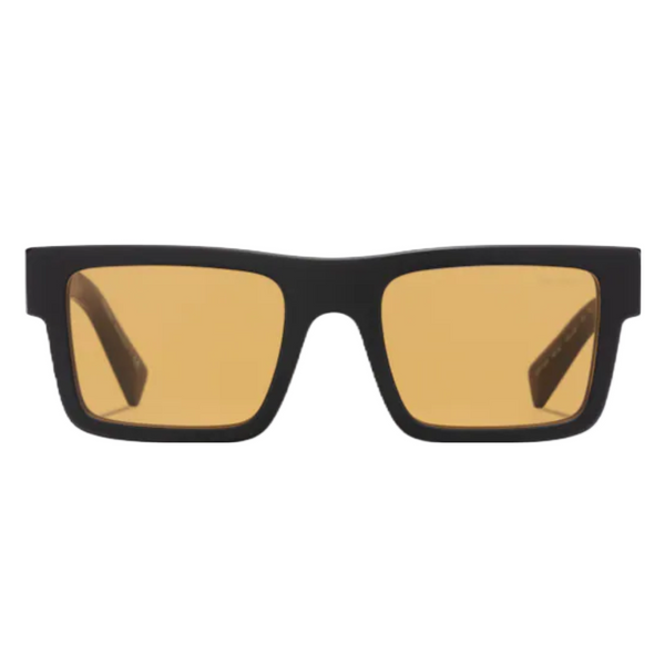 PRADA SYMBOLE MATTE  BLACK/YELLOW GLASSES