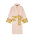 VERSACE MEDUSA AMPLIFIED BATHROBE PINK/GOLD