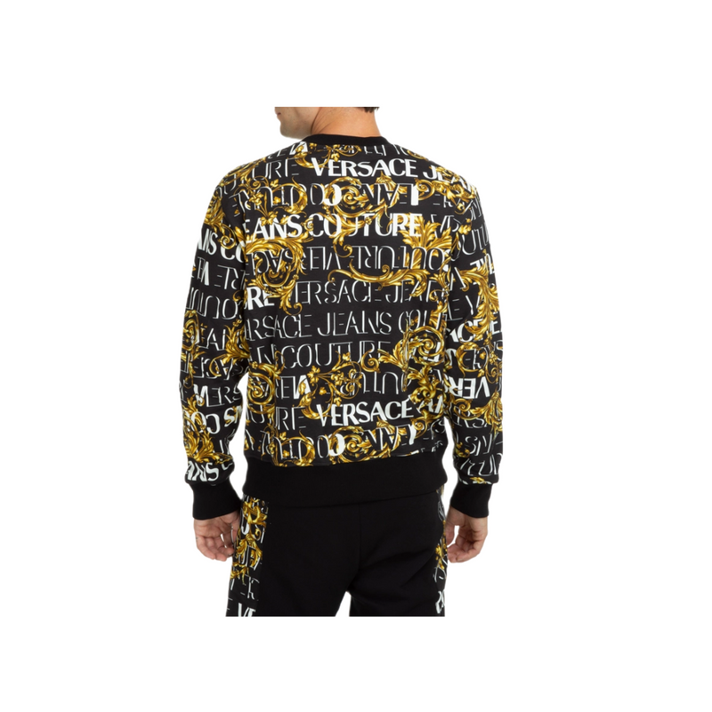 VERSACE JEANS COUTURE LOGO PRINT SWEATSHIRT Enzo Clothing Store