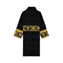 BAROQUE BATHROBE BLACK