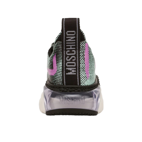 MOSCHINO SHADOWS & SQUIGGLES BUBBLE TEDDY SHOES