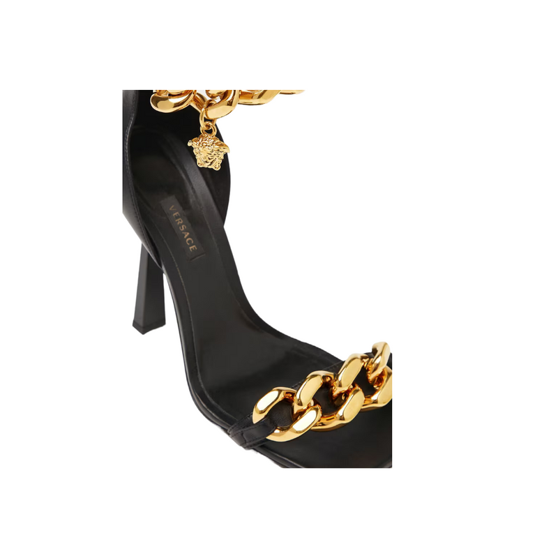 VERSACE MEDUSA CHAIN HIGH HEEL SANDALS Enzo Clothing Store