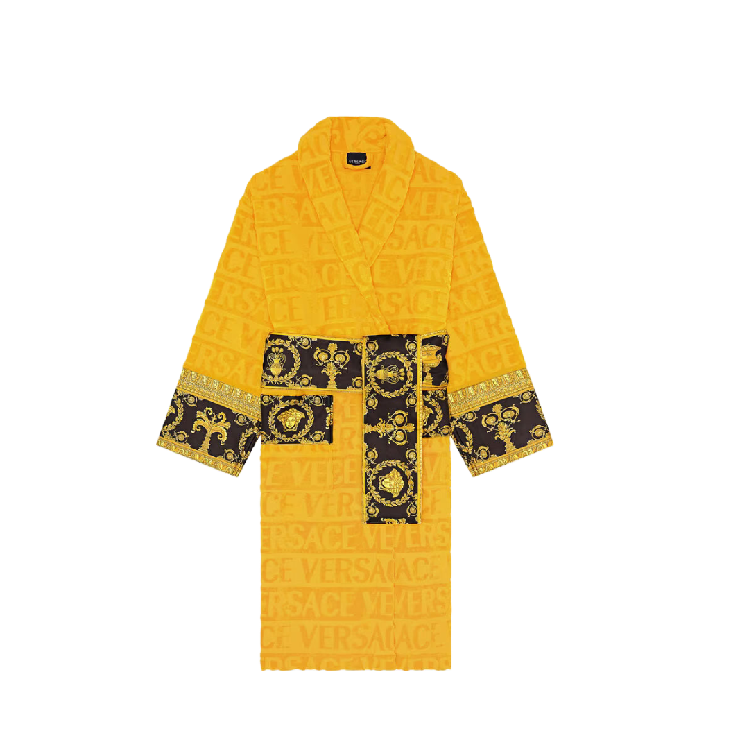 BAROQUE BATHROBE GOLD