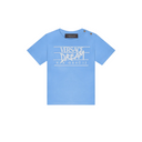 KIDS VERSACE DREAM LOGO T-SHIRT BLUE
