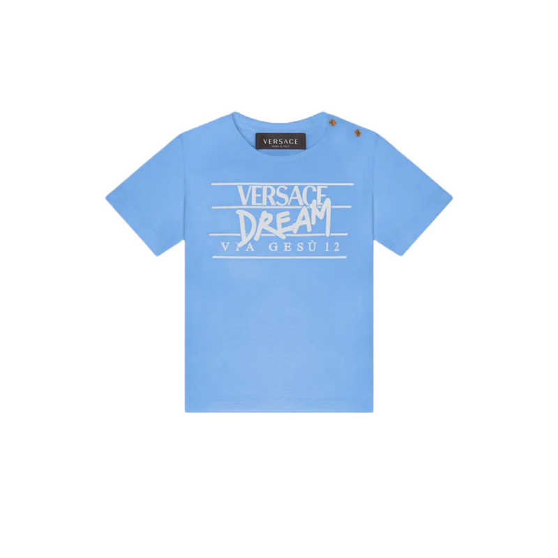 Blue versace t sales shirt