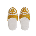I ♡ BAROQUE SLIPPERS WHITE/GOLD