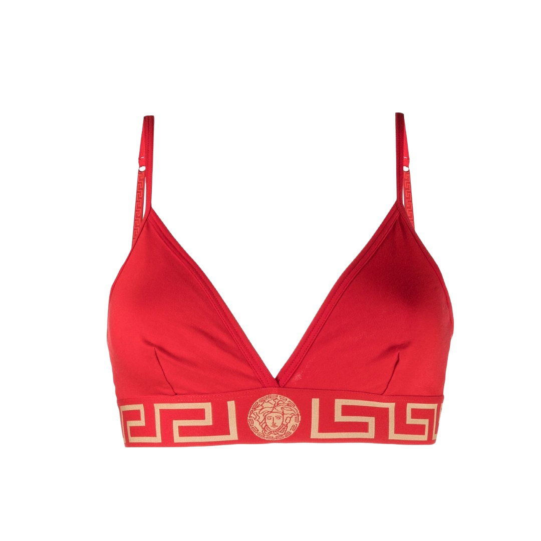 VERSACE GRECA BORDER BRALETTE