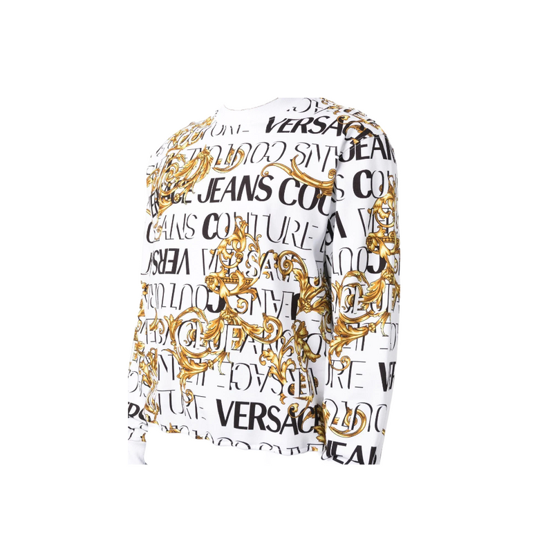 VERSACE JEANS COUTURE LOGO PRINT SWEATSHIRT Enzo Clothing Store