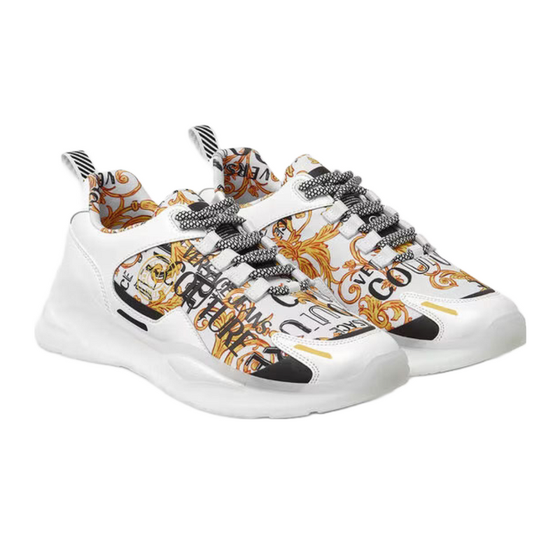 VERSACE COUTURE LEVION LOGO COUTURE SNEAKERS