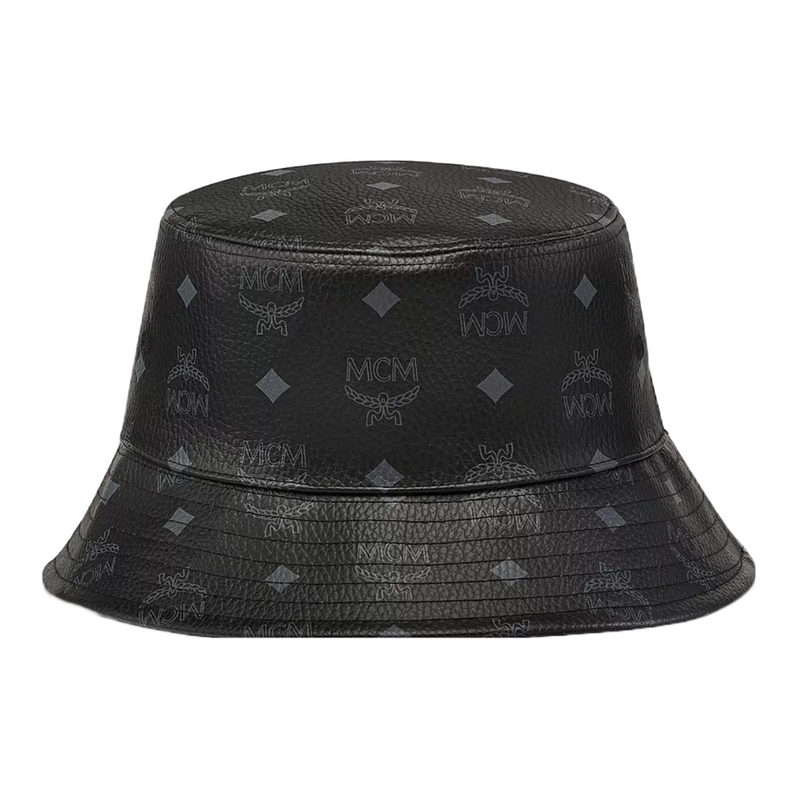 MCM BUCKET HAT IN VISETOS BLACK – Enzo Clothing Store