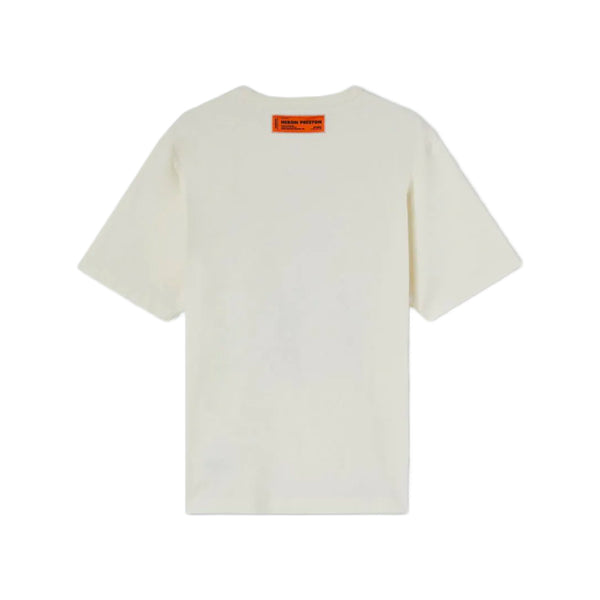 HERON PRESTON HERON CENSORED SS TEE WHITE/NAVY BLUE