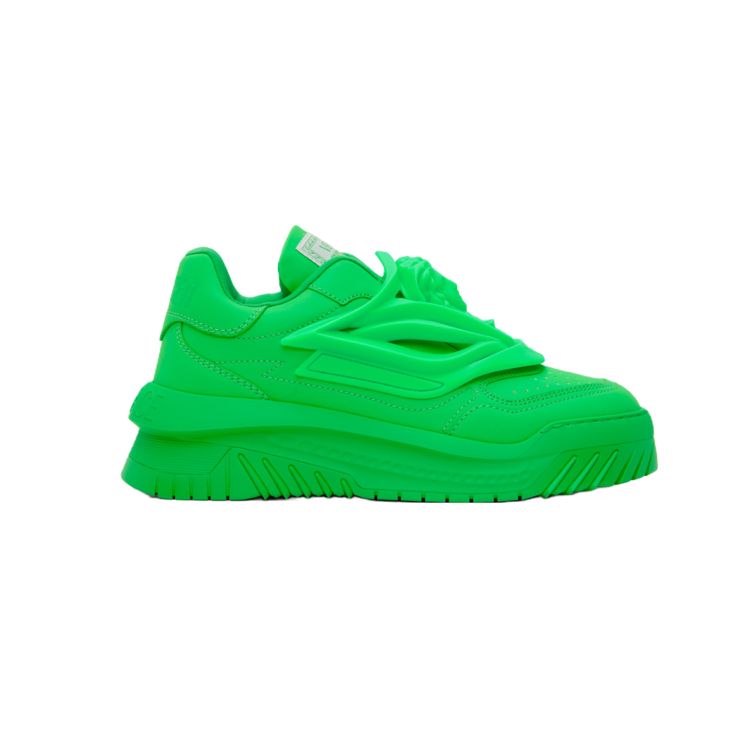 VERSACE ODISSEA SNEAKERS LIME GREEN