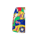 MOSCHINO ALL-OVER NAUTICAL SILK TWILL SHORTS