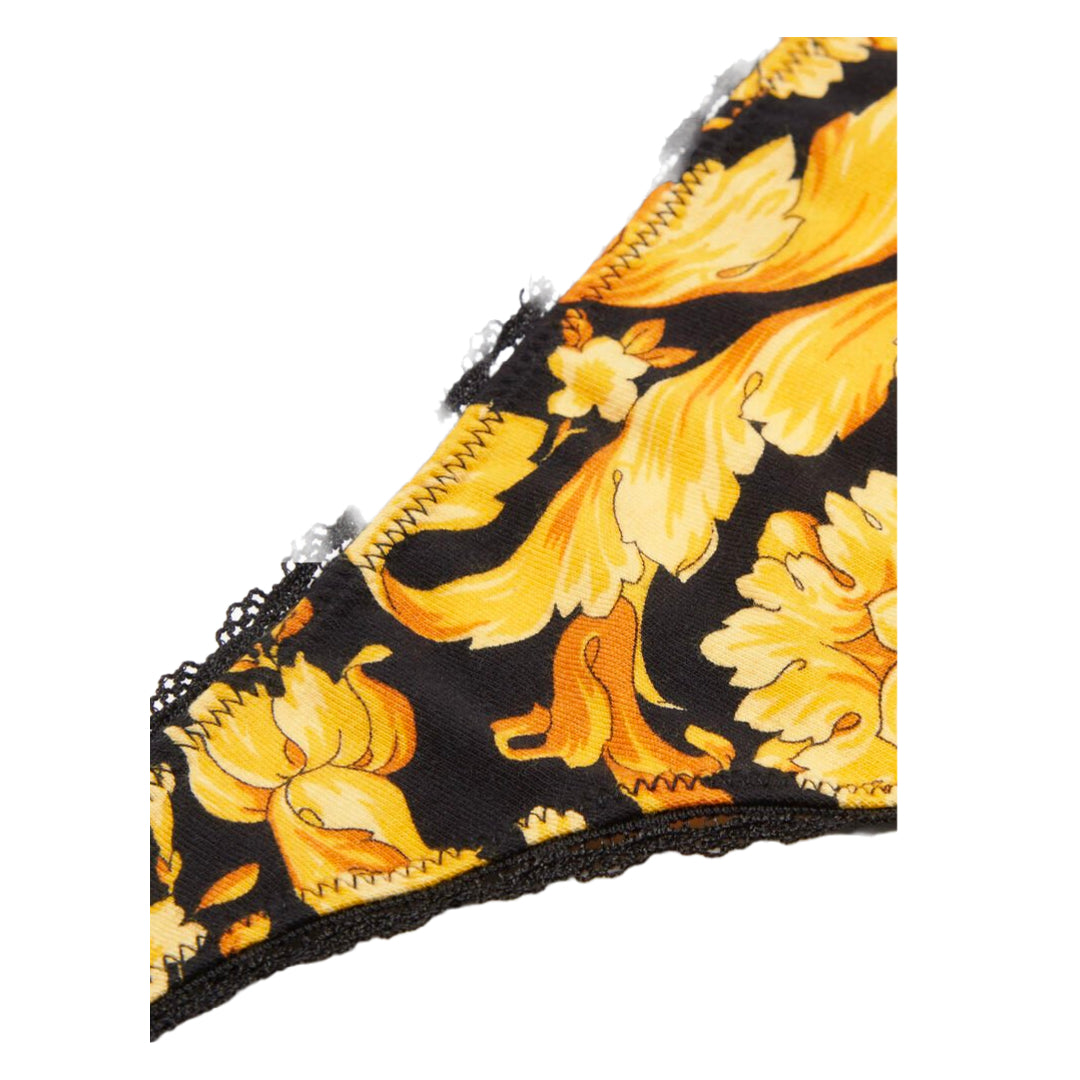 VERSACE BAROCCO PRINT THONG