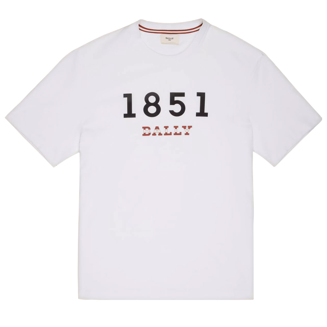 BALLY 1851 T-SHIRT WHITE