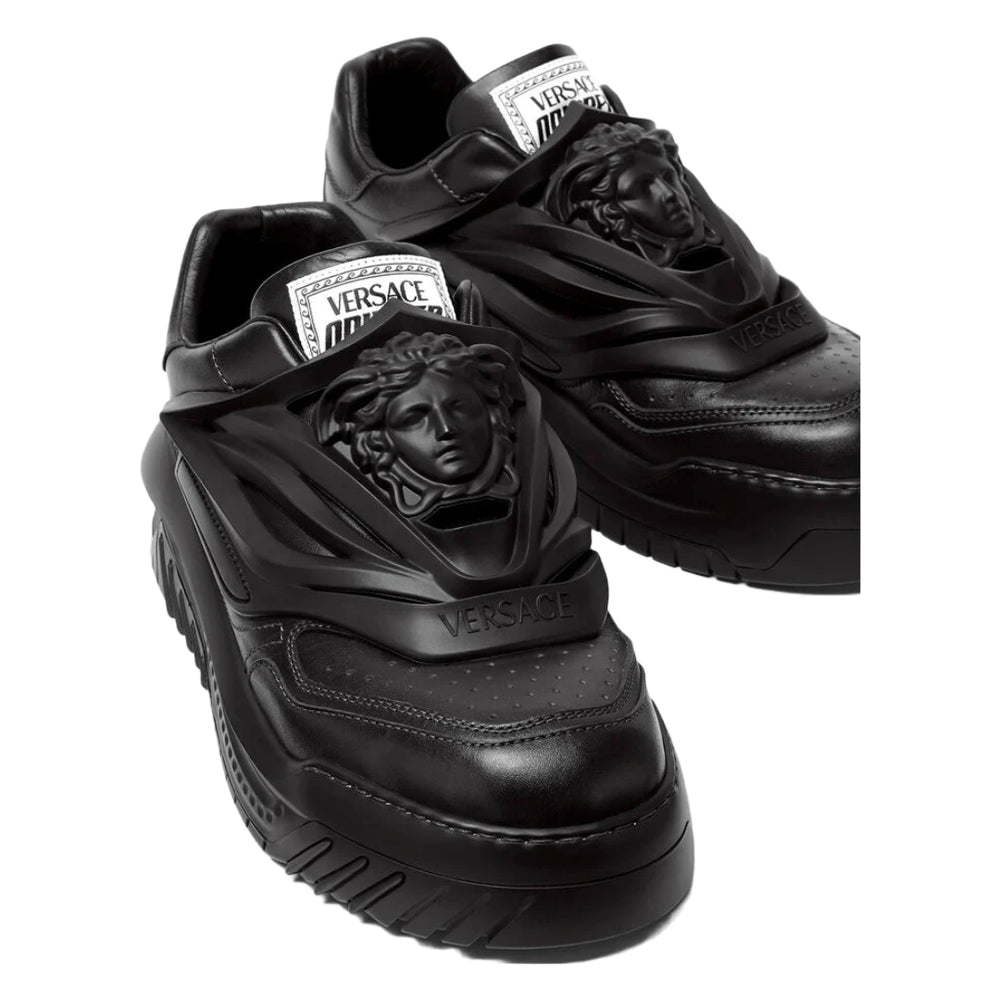 VERSACE ODISSEA SNEAKERS BLACK – Enzo Clothing Store