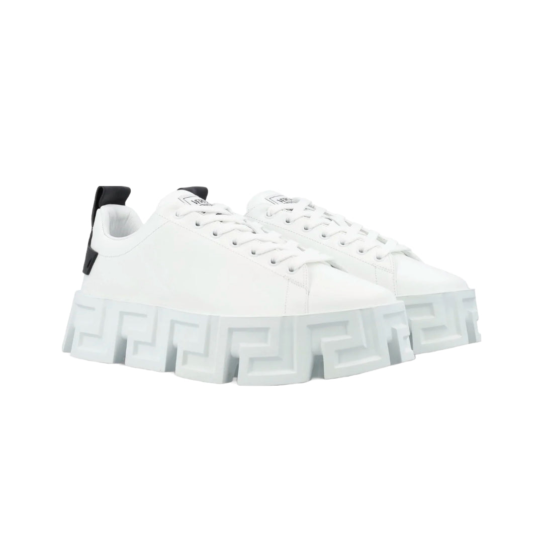 VERSACE GRECA LABYRINTH SNEAKER WHITE/BLACK