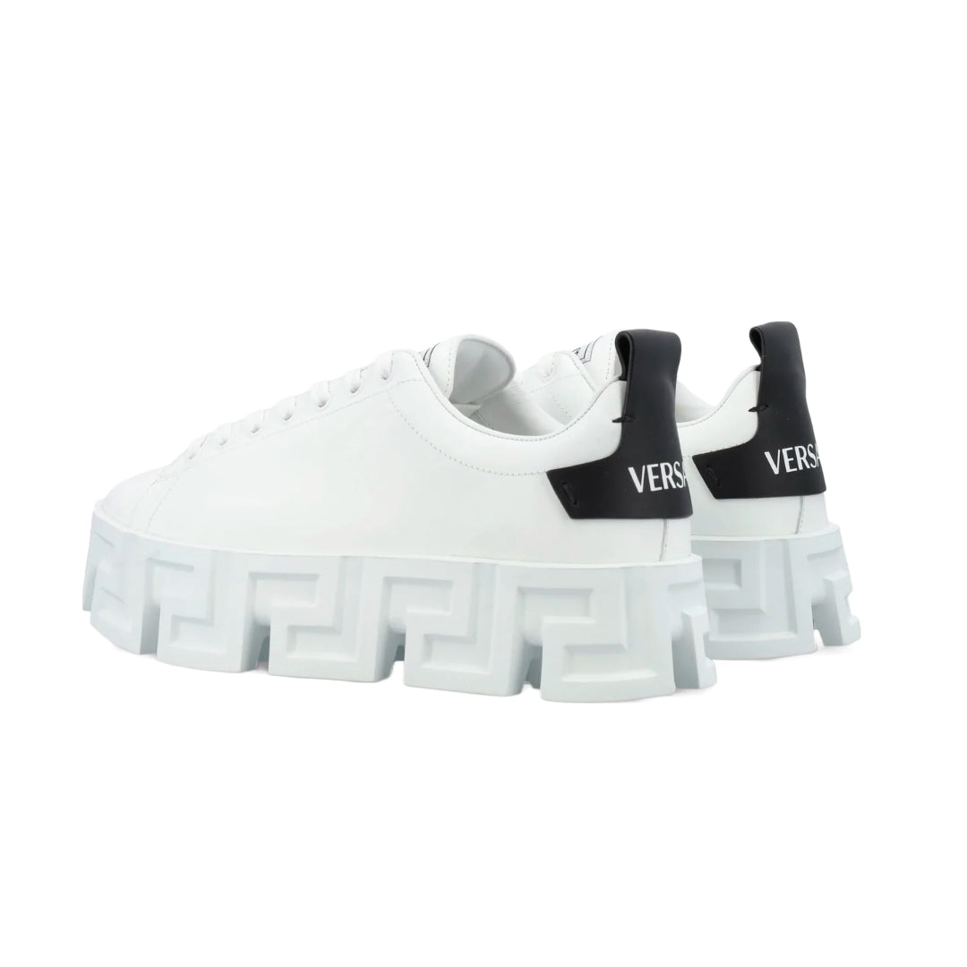 VERSACE GRECA LABYRINTH SNEAKER WHITE/BLACK