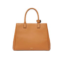 VERSACE LA MEDUSA LA MEDUSA MEDIUM TOTE BAG BROWN/GOLD