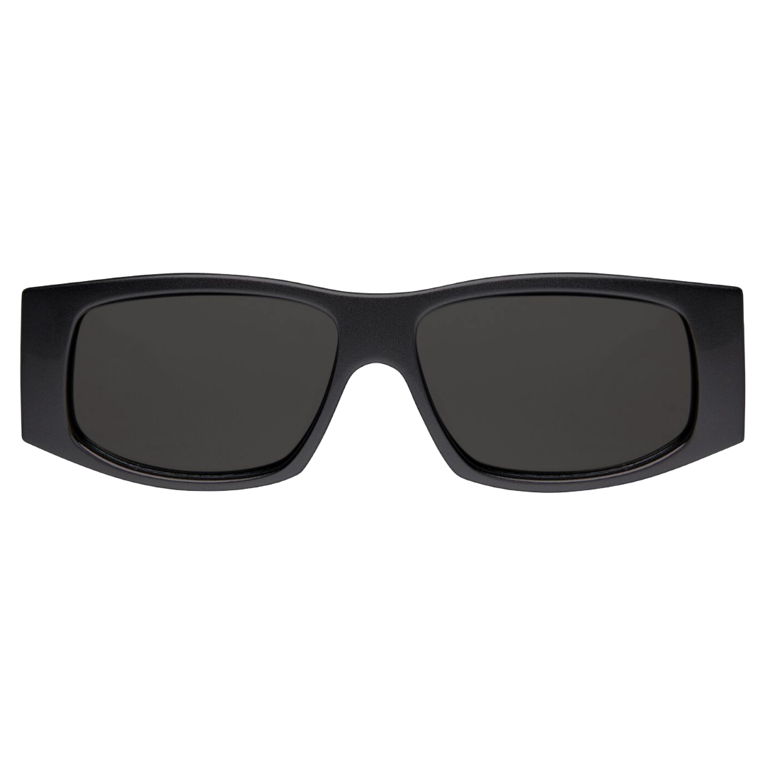 BALENCIAGA LIGHT UP LED SUNGLASSES BLACK BB0100S