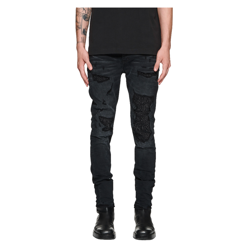 PURPLE BRAND OVERDYE SLIM FIT JEANS BLACK – Enzo Clothing Store