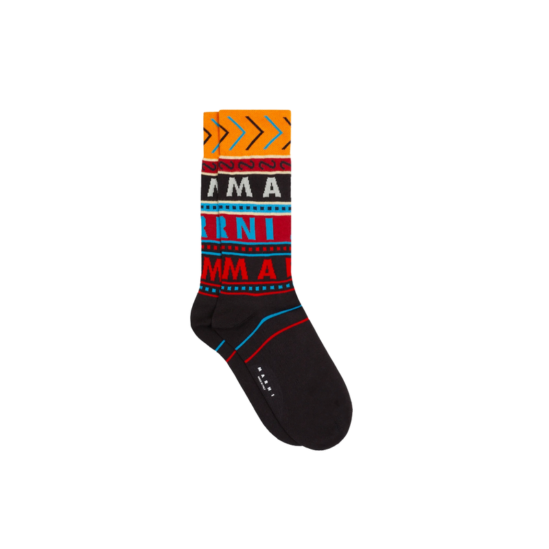 MARNI REPEAT CO/NY GAUGE 12 PROWN SOCKS