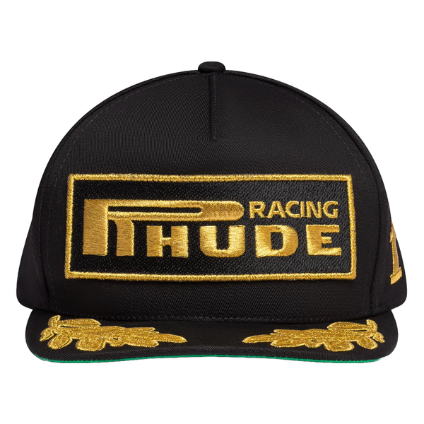 RHUDE 1ST PLACE TRUCKER HAT BLACK