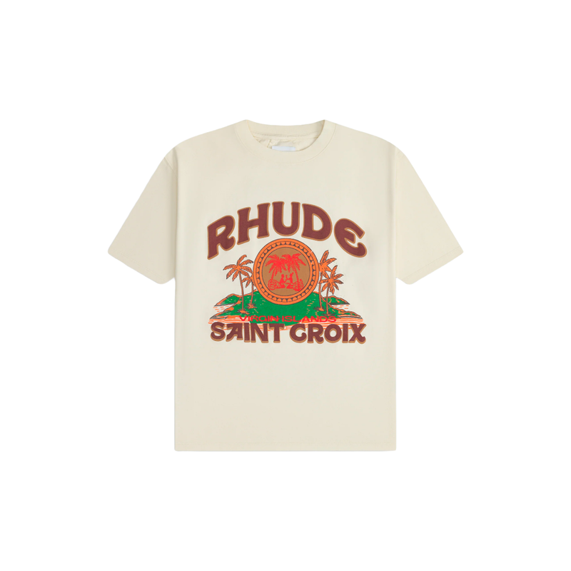 RHUDE SAINT CROIX TEE VTG WHITE