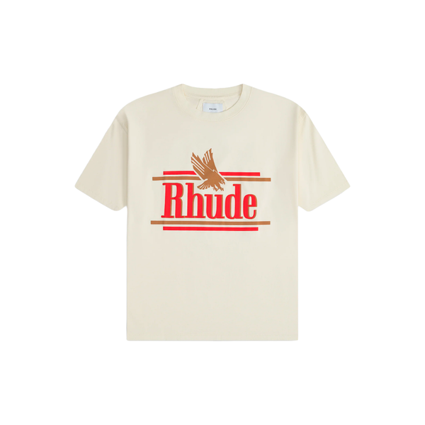 RHUDE RHUDE ROSSA TEE VTG WHITE