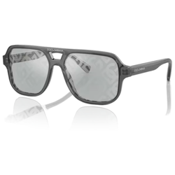 DOLCE & GABBANA KID'S SUNGLASSES GREY/MIRROR