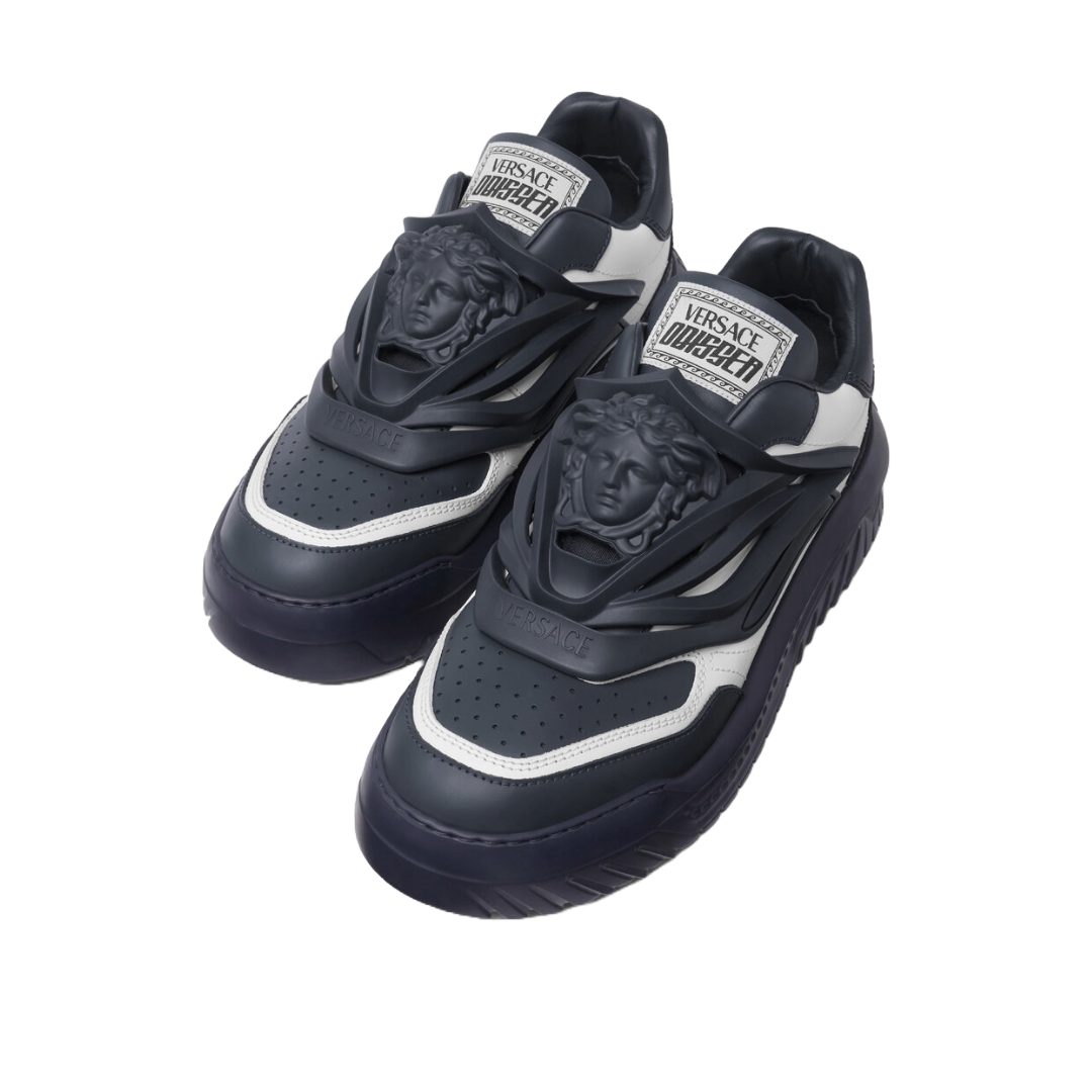 VERSACE ODISSEA SNEAKERS NAVY/WHITE