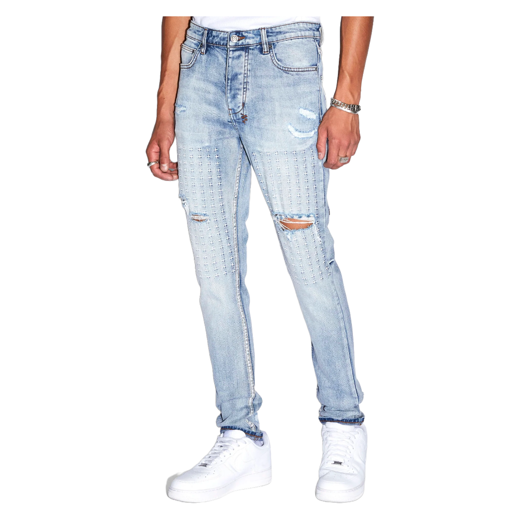 KSUBI CHITCH ENJOY TRASHED JEANS LIGHT BLUE – Enzo Clothing Store