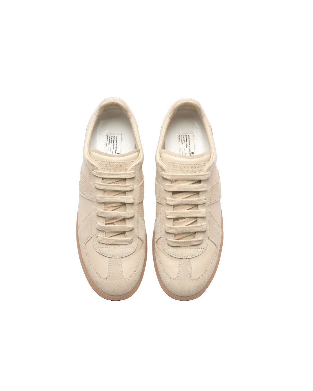 MAISON MARGIELA REPLICA SNEAKERS BEIGE/PAPYRUS