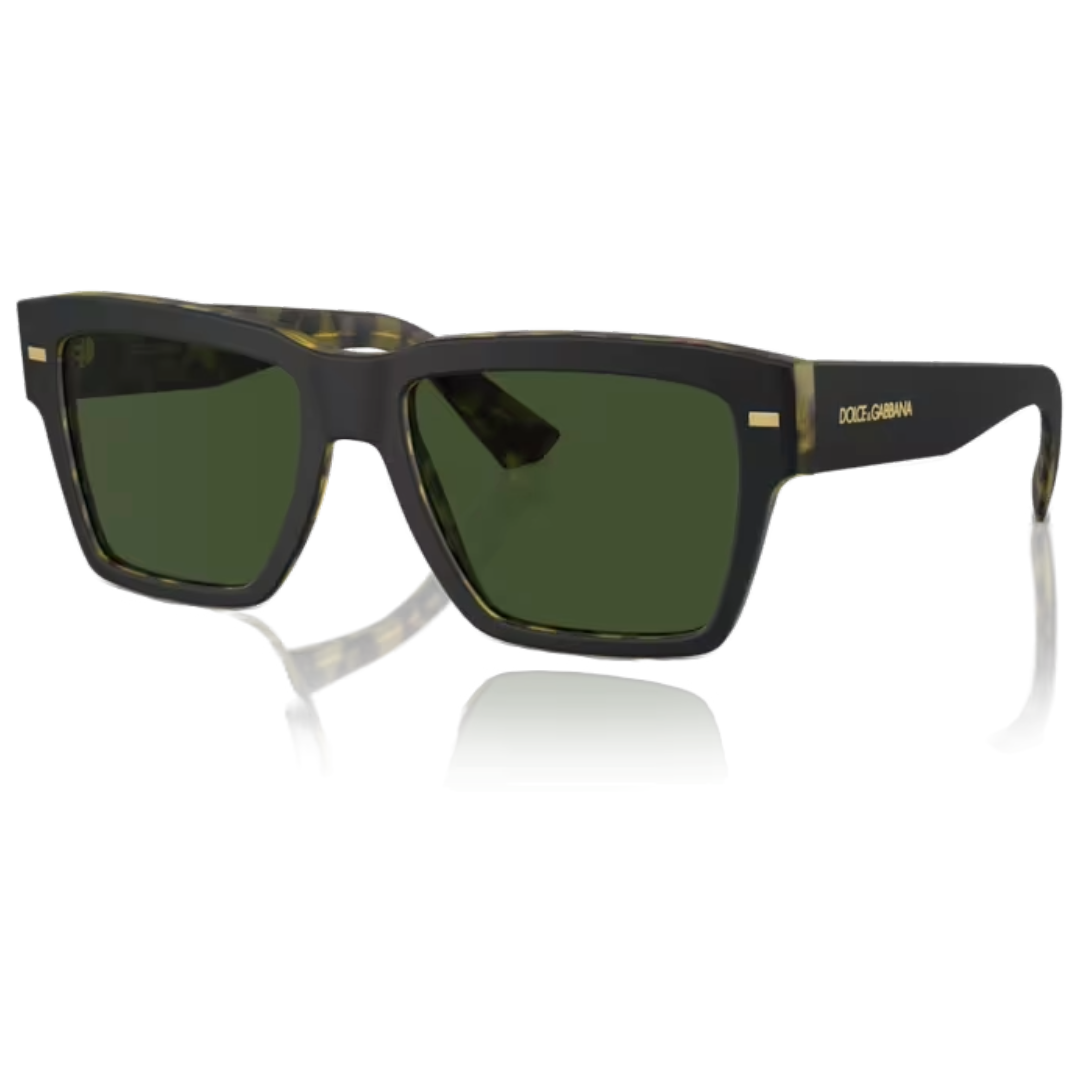 DOLCE & GABBANA SQUARE 0DG4431 BLACK/YELLOW