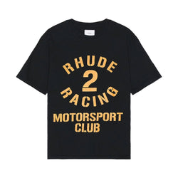 RHUDE DESPERADO MOTORSPORT TEE VTG BLACK