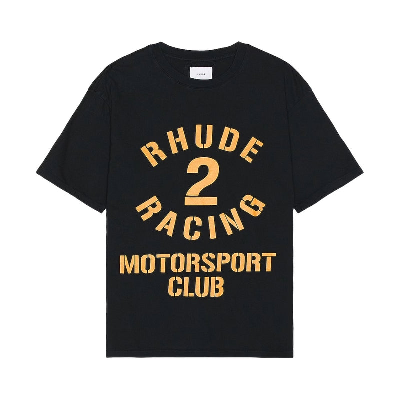 RHUDE DESPERADO MOTORSPORT TEE VTG BLACK