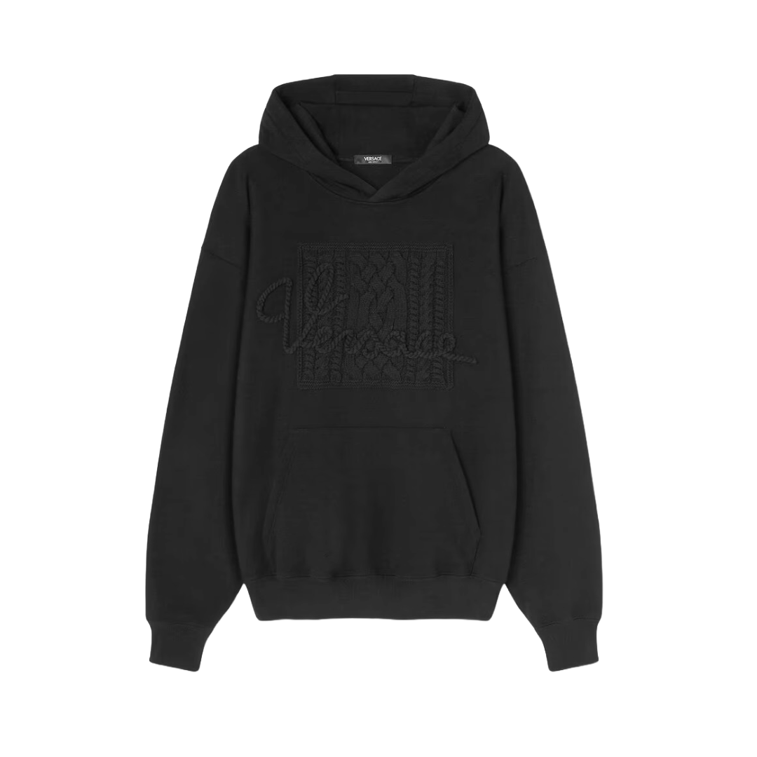 VERSACE NAUTICAL LOGO HOODIE