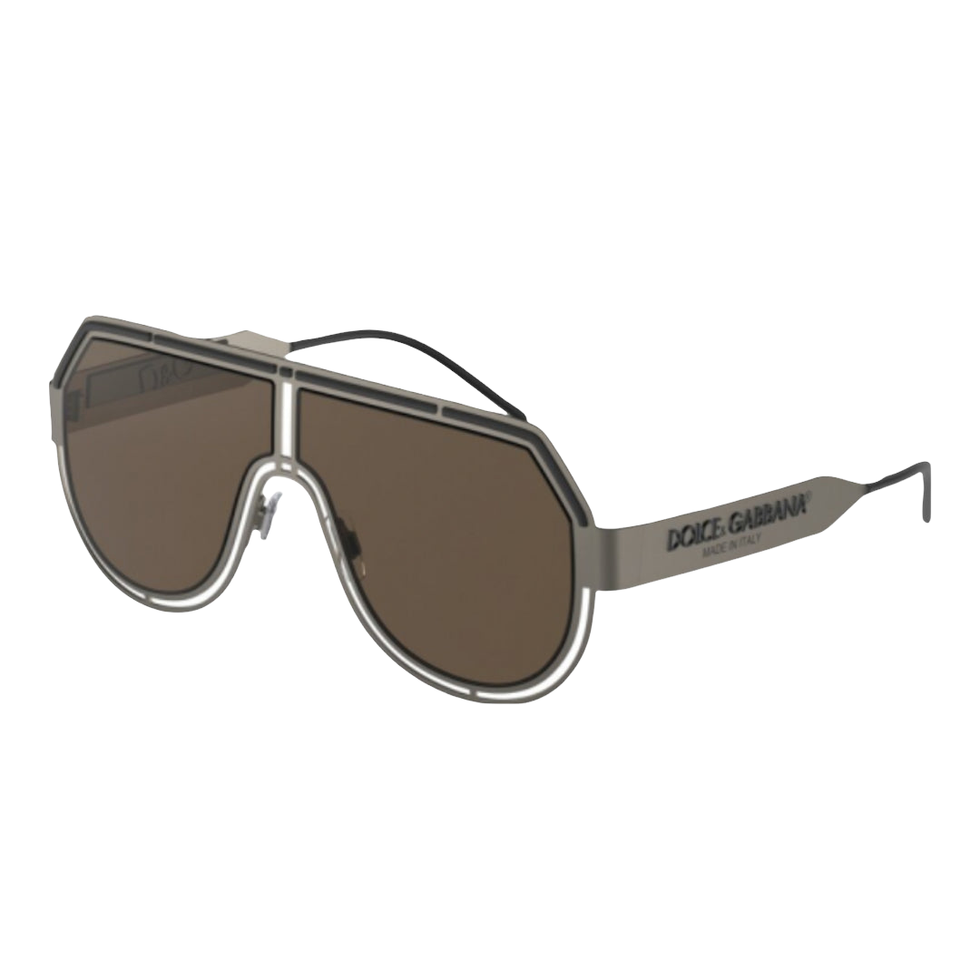 DOLCE & GABBANA MATTE BRONZE SUNGLASSES