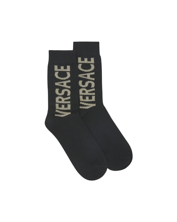 VERSACE SOCKS WITH VERSACE LOGO