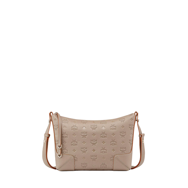 MCM MEDIUM KLARA SHOULDER BAG IN MONOGRAM LEATHER