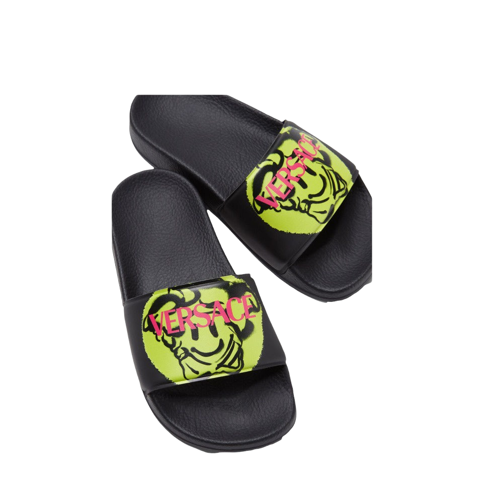 VERSACE KIDS MEDUSA SMILE SLIDES